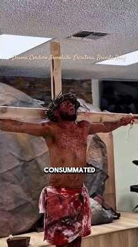 JESÚS EN LA CRUZ(7 palabras) Drama Cordero Inmolado/ #imdicrea #dulcepalabra #semanasanta