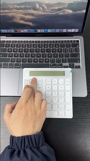 Are you used to using MacBook's numeric keypad?#tools #usb #keypad #keyboard