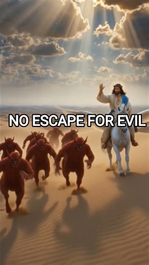 Jesus Chased the Demon Across the Desert… What Happened Next Will Shock You! #shorts #shortsfeed