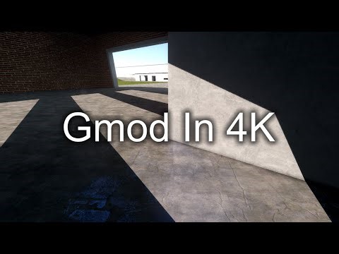 Gmod With 4K Textures. | (Gm_Construct)