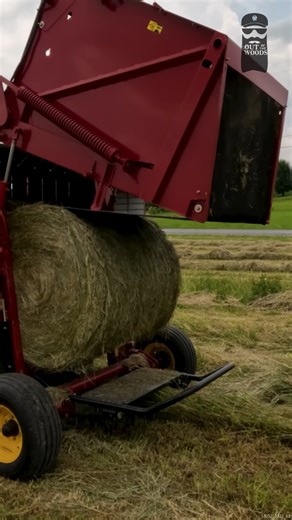 Hot Day Baling HAY #HayBales #Hay #BalingHay #CountryLiving | Out of the Woods Forestry