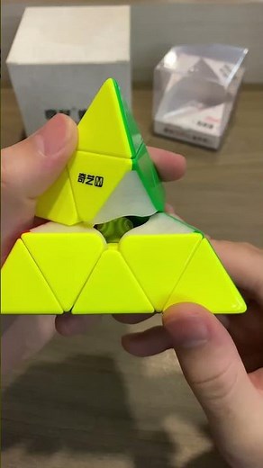 QiYi M Pro Pyraminx Pioneer Version #rubikscube #pyraminx #speedcubing #rubik #qytoys