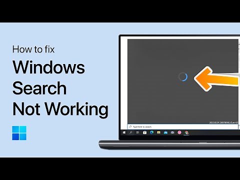 How To Fix Windows Search Bar Not Displaying Search Results - Not Working