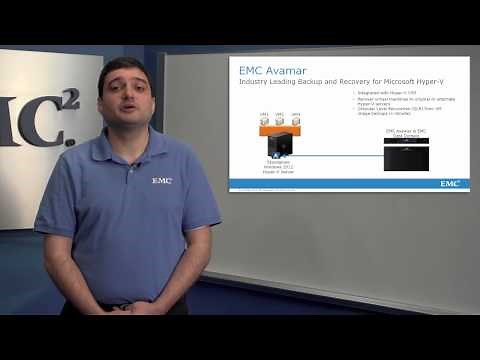 EMC Avamar 7 Hyper-V Backup and Recovery Video