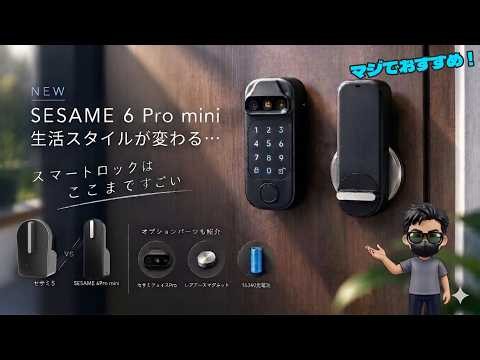 Installing the new SESAME 6 Pro mini! A budget-friendly gadget that changes your life!? Setup, co...