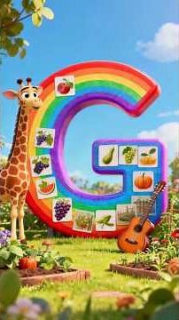 Letter G Song for Kids | Learn the Alphabet G with Fun Words & Sounds