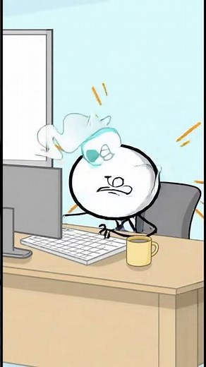 Stickman vs Computer #funny #stickman #education #entertainment