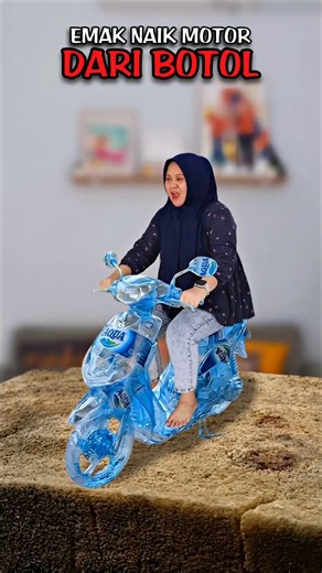 What❗Make a motorbike from a bottle ❗Here's how to make it❗#editing #tutorial