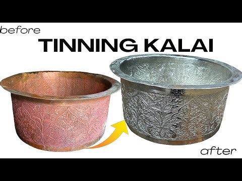 Full Process Patila🤯 |Kalai Tinning|CopperUtensilsArt