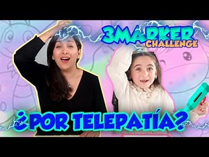 3 MARKER CHALLENGE POR TELEPATÍA CON MAMÁ!! ✨⚡️💞