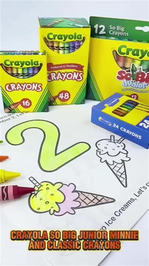 🖍️ Color your world with Crayola! 🌈 Let creativity shine with Crayola Crayons — available in 8, 16, 24, and 48 colors, plus So Big and Mini sizes! 💕 ✨ Safe & Non-toxic ✨ Bright and long-lasting colors ✨ Perfect for school, art projects, and creative fun! 🎨 Every shade tells a story — make yours colorful with Crayola! #CrayolaCrayons #CreativeEssentials #ArtAndSchoolSupplies #ColorYourWorld #StationeryFinds #schoolandcrafts