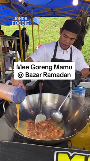 Mee Goreng Mamu at Bazar Ramadan #johorfoodie #foodie #streetfood #myfoodie