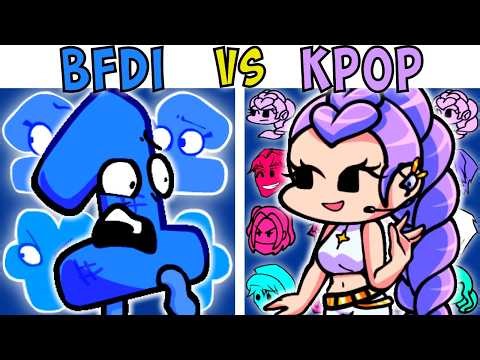 ALL BFDI VS KPOP DEMON HUNTERS TEST | FNF Character Test | Gameplay VS Playground