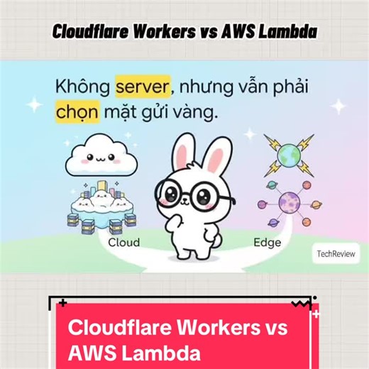 Phần 51: Cloudflare Workers vs AWS Lambda – cùng là serverless, khác triết lý. #it #coding #developer #laptrinh #techreview