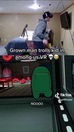 I think this is the loudest anyone has screamed 😂 bro just left so the gaslight god couldnt eliminate him 😈