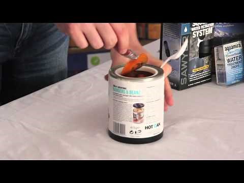 Hot Can Self Heating Emergency Food