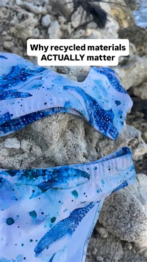 Recycled fabrics aren’t a trend. They’re a better way forward. They turn plastic waste into high-performance divewear using less water, less energy, and fewer resources — while keeping trash out of our oceans. Same performance. Smaller impact. This is why everything we make at The Dive Compass is built around recycled materials and thoughtful production 🌊 Plus we donate 10% back to ocean conservation🪸 ✨✨✨follow @thedivecompass if you care about sustainable fashion, scuba diving, and protecting
