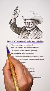 6 Pieces of Financial Advice by Warren Buffett #success #mindset #FinancialSuccess | Dream To Success