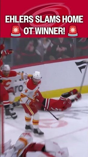 Canes KICK DOWN the back door in OT! 😤