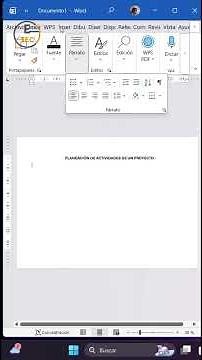 Aprende a diseñar un diagrama de Gantt profesional en Word - Parte I
