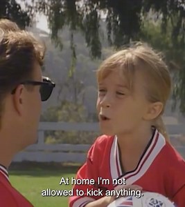 At home I'm not allowed to kick anything. #reelsfbシ #reelsviralシ #reelsvideoシ #trendingnow #fullhouse #funnypost #trend #foryouシ #fypシ゚viralシ #fypシ゚ | Fullhouse Updates