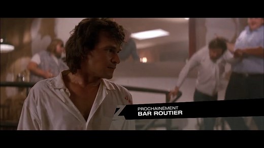 Un classique du genre avec le regretté Patrick Swayze. Bar routier, ce soir 21 h. | Ztélé - La page officielle