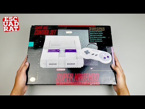 Full Unboxing Original SNES Super Nintendo Entertainment System Indonesia