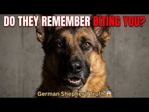 Do German Shepherd Dogs remember biting you
