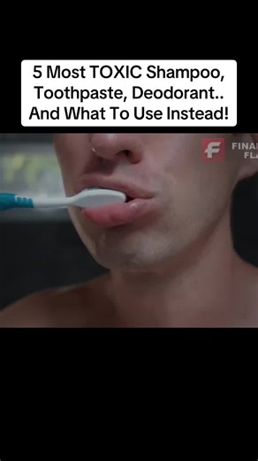 5 Most TOXIC Shampoo, Toothpaste, Deodorant.. And What To Use Instead! #new #breakingnews #fyp #foryoupage