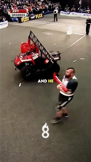 Conan’s Wheel Broke Eddie Hall… But He Still Won 😳🏆