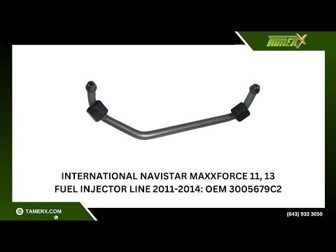 International Navistar MaxxForce 11, 13 Fuel Injector Line 2011-2014: OEM 3005679C2