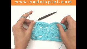 How to Crochet * Big Fan Stitch