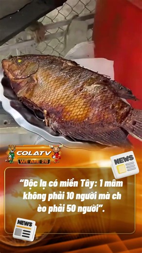 “Độc lạ có miền Tây: 1 mâm không phải 10 người mà chèo phải 50 người”. #colatv #giaitri