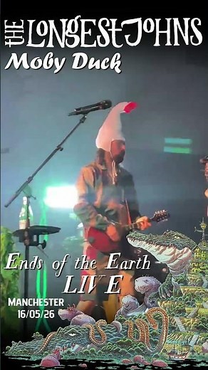 Moby Duck LIVE | Ends of the Earth tour #shorts #highlights