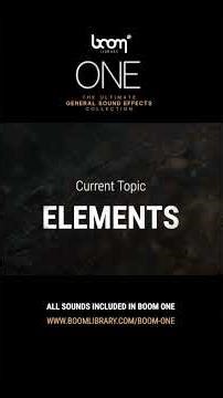 BOOM One - Audio Demo 3 | BOOM Library #shorts