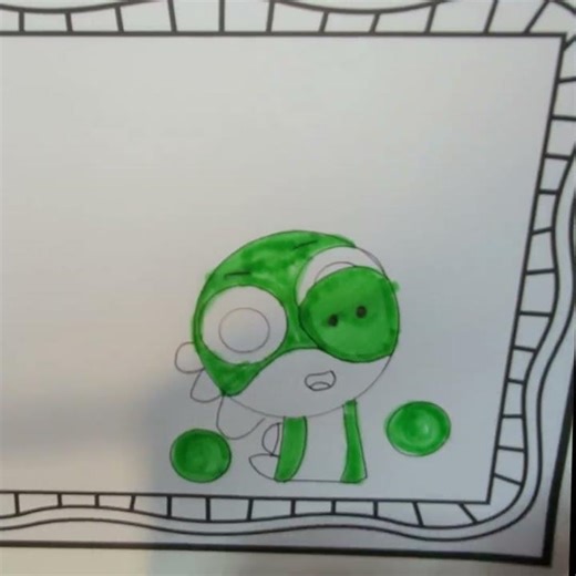 She Drew YOSHI Fan Art to Celebrate the Super Mario Galaxy Movie | Sprunki Style