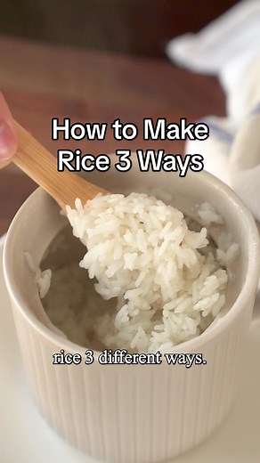 Rice 3 Ways: Rice Cooker, Pot, Mug | Fluffy Rice Tutorial