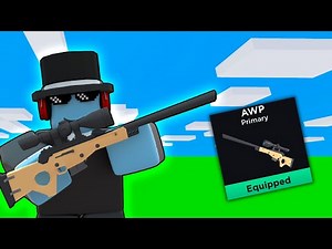 I DESTROYED With The *AWP* In Roblox Base Battles
