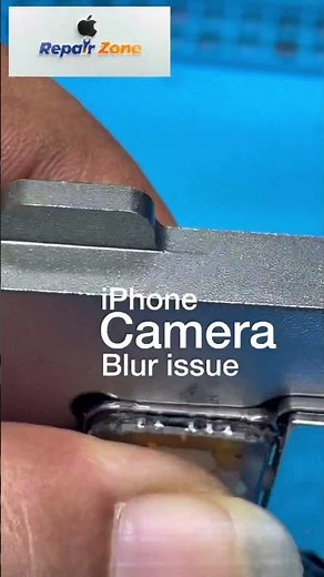 iPhone Camera Blurry or Shaking? Focus Issue Fix in Seconds! 🔧 #RepairZone