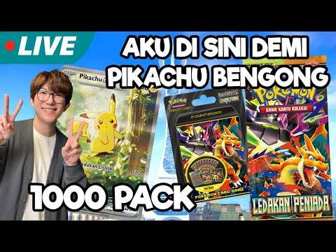 BENERAN MELEDAK LALU TIADA, BREWEK LEDAKAN PENIADA DEMI DAPATIN PIKACHU - Unboxing Kartu Pokemon