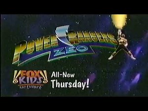 1996 Power Rangers Zeo on FOX Kids Network Promo