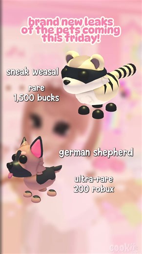 { 🍪 :: brand new pet leaks —coming this friday!! } #adoptme #adoptmeupdate #adoptmeroblox #tradinghub #fyp