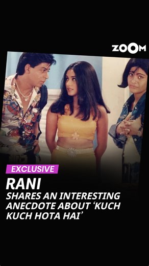Rani Mukerji shared a fun behind the scenes memory from Kuch Kuch Hota Hai, recalling her iconic entry as Tina in the orange skirt. She spoke about how Karan Johar asked her to lose weight before the Mauritius schedule and joked about it on set, even playfully snatching her breakfast plate. Looking back, Rani said that moment has stayed with her as her strongest memory linked to that famous scene. [Rani Mukerji Kuch Kuch Hota Hai BTS, Rani Mukerji Tina entry orange skirt, Rani Mukerji Karan Joha