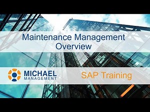 Maintenance Management Overview