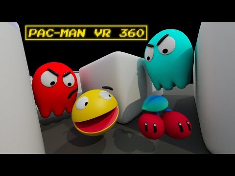 Pacman 360 maze adventure 4K
