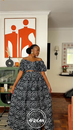 African Inspired on Instagram: "Final skirt set restock of the year!!! 😍💃🏾 Ksh 3500 #AfricanInspired #MadeinKenya"
