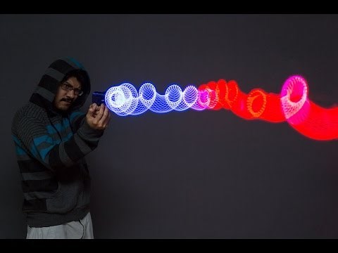 DIY FLIR Light Painting - Heat Map Photography