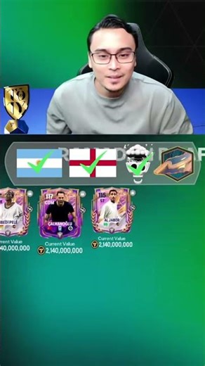 KOMPILASI PALI HEBAT DAPAT ICON RATING 117! #fcmobile #icon #legend #mobilegame #gaming #games