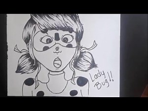 Dibujando a Ladybug - Miraculous | BaRoN paso a paso - Dibujos para Colorear