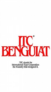 ram on Instagram: "No, the name is not "The Stranger Things Font. It's ITC Benguiat! Some font facts about one of my favorite fonts of all time, ITC Benguiat, and its creator, Ed Benguiat. Ed would later say that this is probably his favorite typeface he's designed but I think he was just a perfectionist. "The most beautiful thing in the world is a blank piece of paper. The minute you make a mark, you mess it up. It never comes out as beautiful.” It sounds like he was a perfectionist but he didn